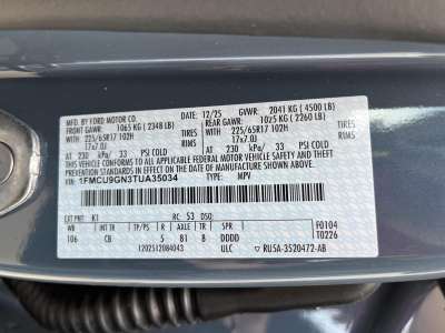 New 2026 Ford Escape for sale in St. Joseph MO