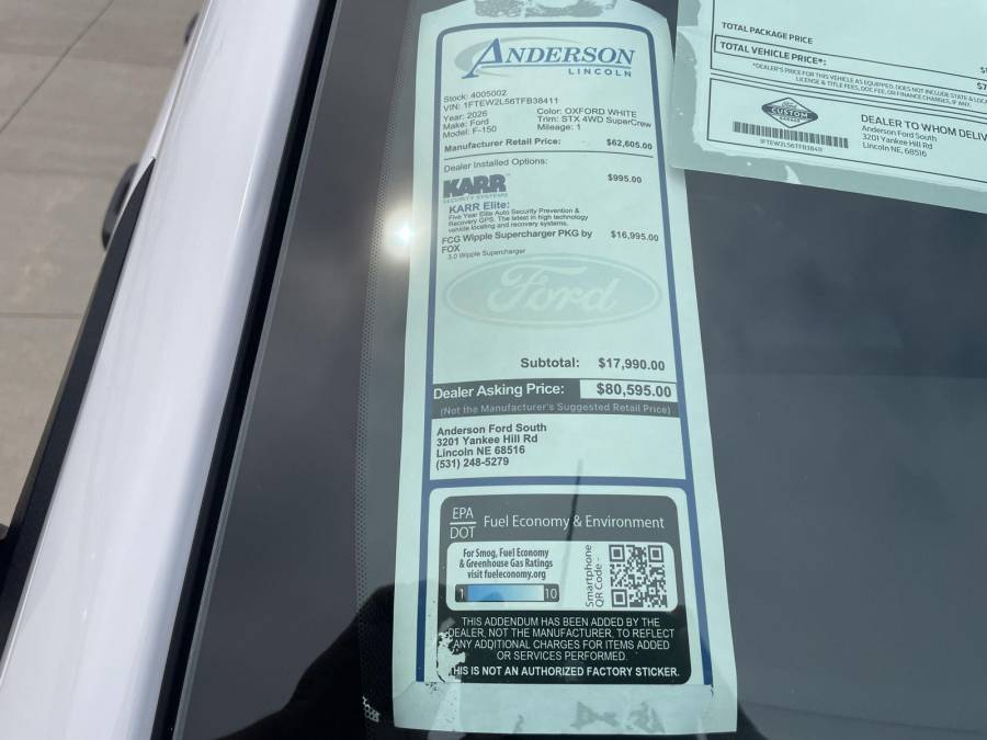 New 2026 Ford F-150 for sale in Lincoln NE