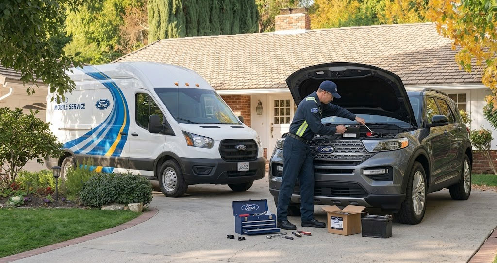 Mobile Service – Free battery installation