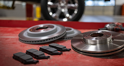 Get a $50 rebate or earn 11,000 Ford Rewards bonus Points with the purchase of a Motorcraft® brake pad and rotor replacement.