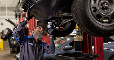 The Works® Package Synthetic Blend Oil Change And More